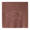 Discount DBKD Swedish pig pappersservett 33x33 cm 20-pack Red