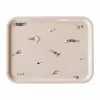 Fine Little Day Swimmers bricka 33x43 cm Beige