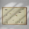 Best Fine Little Day Swimmers poster Beige 50x70 cm