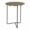 Sale Grythyttan Stålmöbler Table 6B bord Ljusgrön ek-svart Ø60 cm