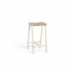 Hot HAY Taburete 8 low barstol 65 cm Eggshell (vit)