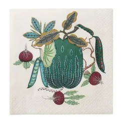 Discount Iittala Taika servett 33x33 cm 20-pack Grön