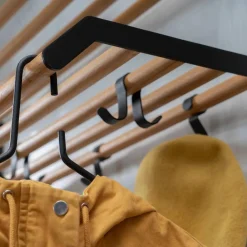 Essem Design Tamburin hatthylla 100 cm Ek-svart