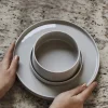 Discount Scandi Living Taper assiett 14 cm Ljusgrå