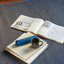 Outlet HAY Tapis matta 140x200 cm Chestnut-blue
