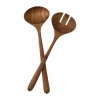 New Tell Me More Teak salladsbestick 2 delar Brun