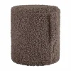 blomus Teddy sittpuff Espresso (mörkbrun) Ø35x40 cm