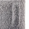 blomus Teddy sittpuff Sharkskin (grå) Ø35x40 cm