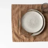 Tell Me More bordstablett linne 35x50 cm Hazelnut