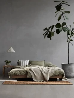 Best Tell Me More påslakan bomull Olive 220x220 cm