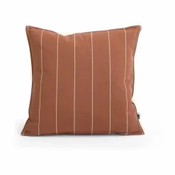 Outlet HAY Terrazza kudde Terracotta narrow stripe 60x60 cm
