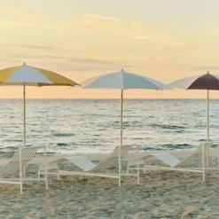 HAY Terrazza Octagon parasoll Off-white -grey