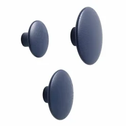 Barn Muuto The Dots klädkrok midnight blue Ø9 cm