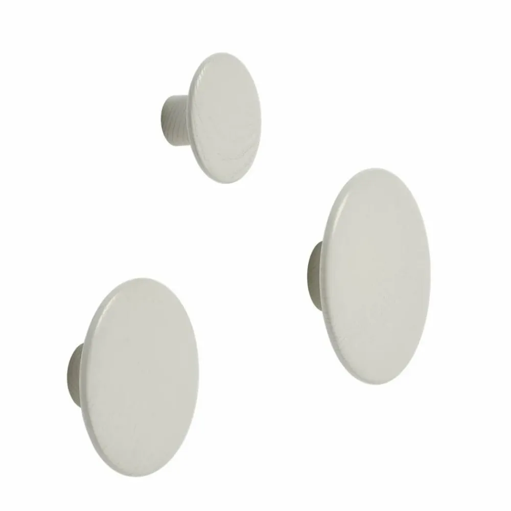 Sale Muuto The Dots klädkrok off white Ø9 cm
