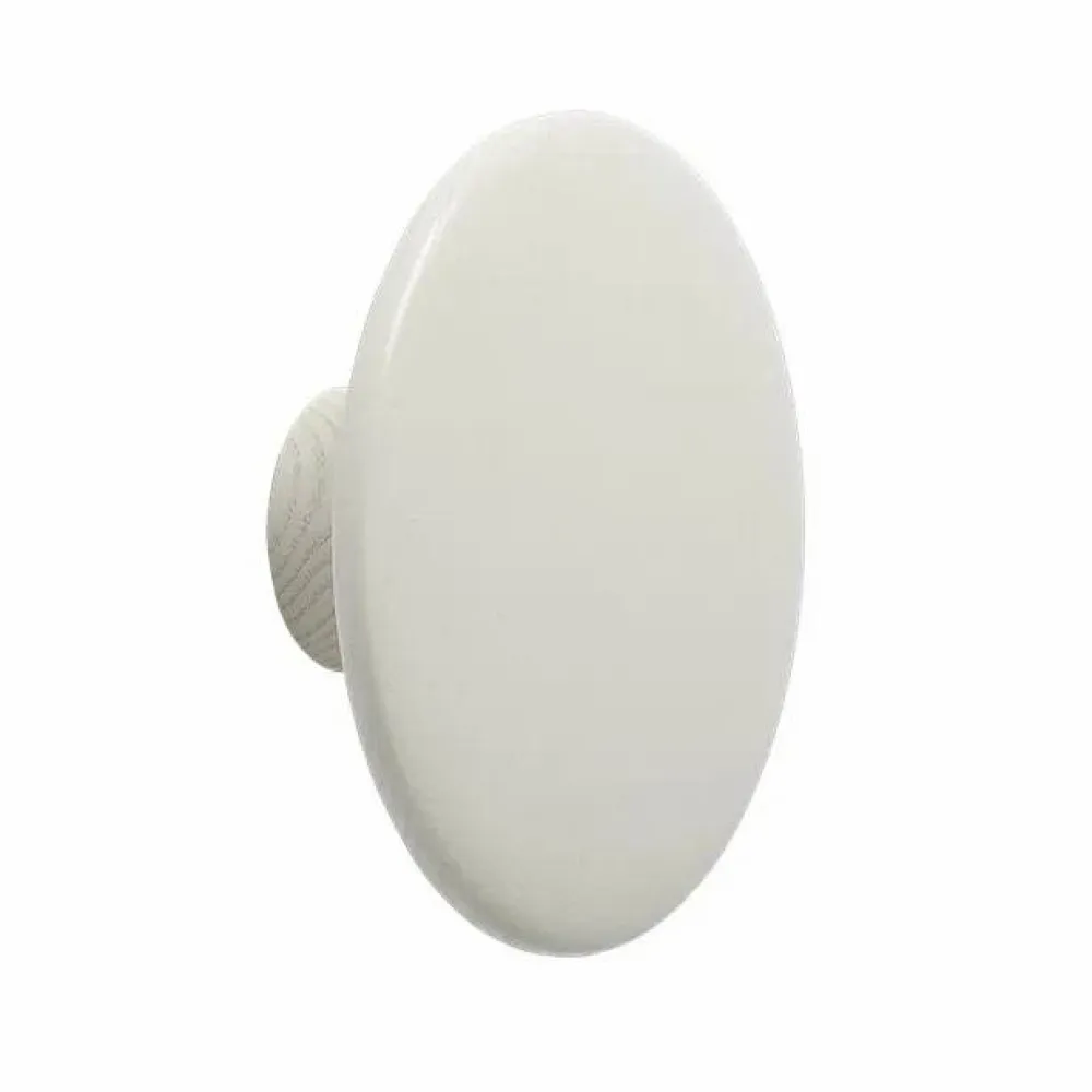 Barn Muuto The Dots klädkrok off white Ø13 cm