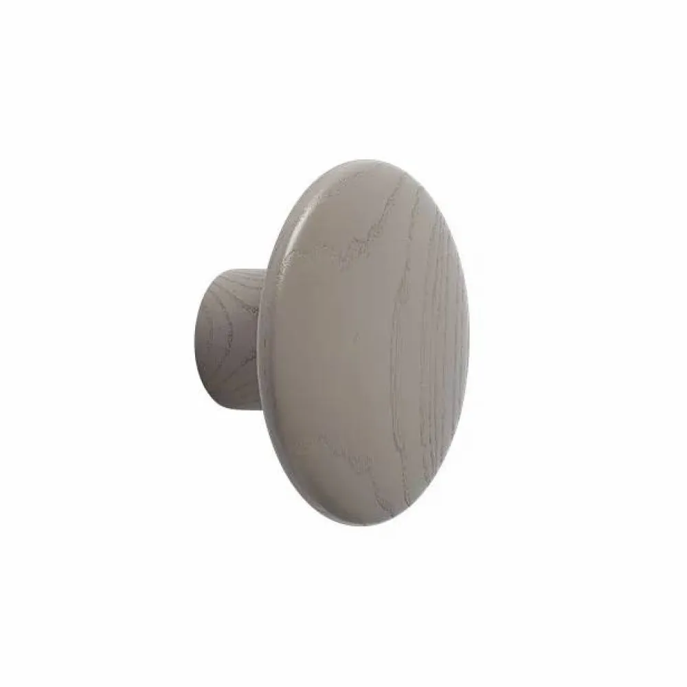 Barn Muuto The Dots klädkrok taupe Ø9 cm