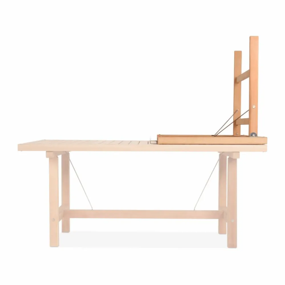 Discount Fri Form 64 tilläggsskiva med ben Redwood H: 68 cm