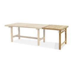 Discount Fri Form 64 tilläggsskiva med ben Teak H: 68 cm