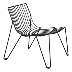 Outlet Massproductions Tio easy chair loungestol Black