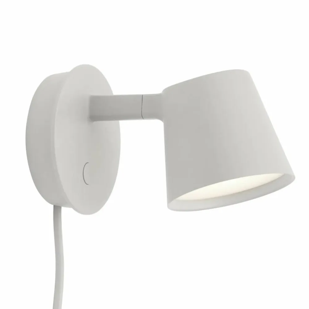 Muuto Tip vägglampa Grey
