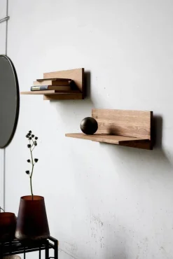 MUUBS Tokyo vägghylla 50 cm Natural oak