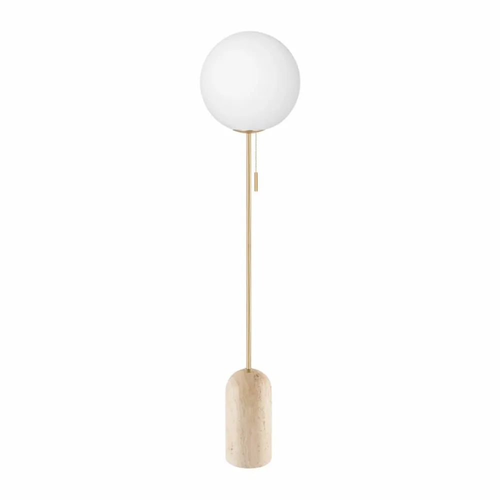 Sale Globen Lighting Torrano golvlampa Travertin