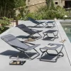 Lafuma Transabed Next BeComfort fotpall Silver