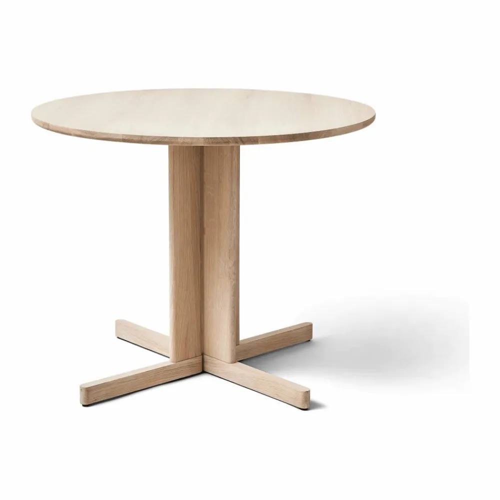 Best Form & Refine Trefoil matbord Ø90 cm Vit ek
