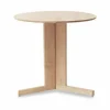 Clearance Form & Refine Trefoil matbord Ø75 cm Vit ek
