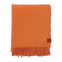 Outlet Klippan Yllefabrik True ullpläd 130x200 cm Orange