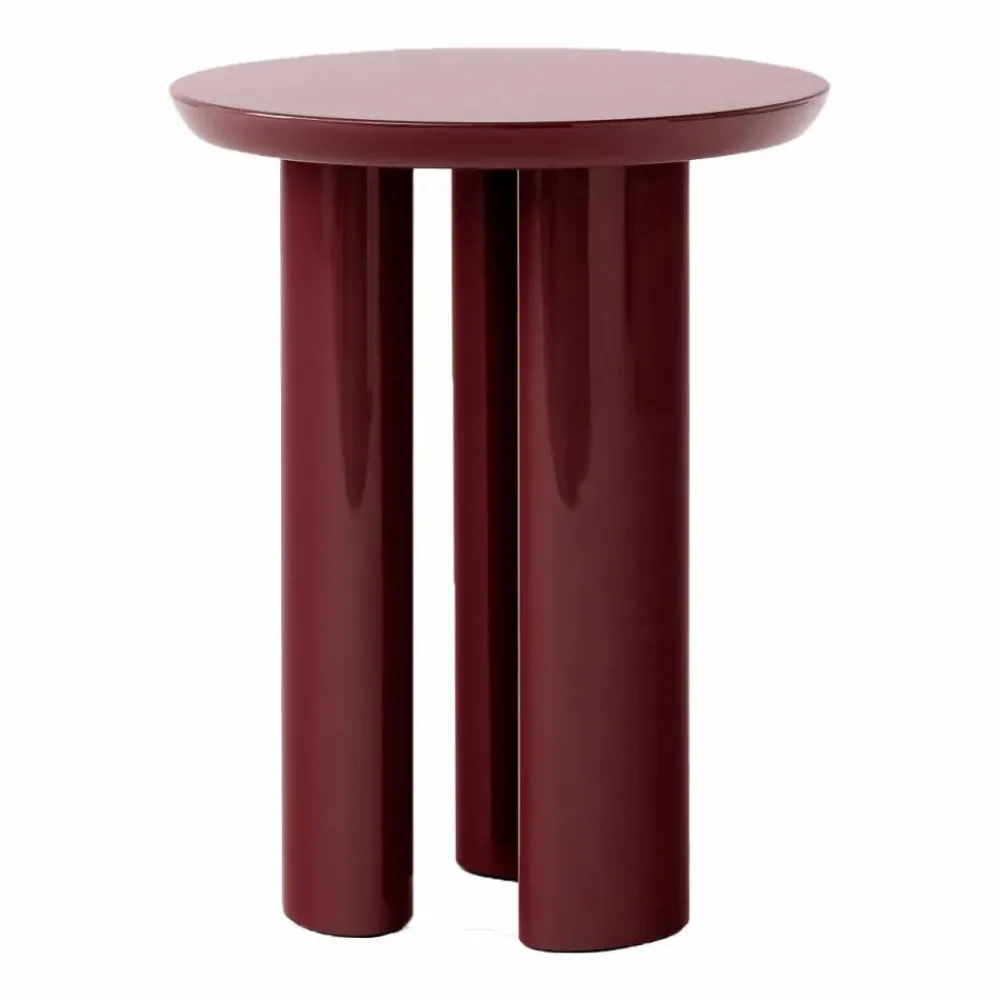 &Tradition Tung JA3 sidobord burgundy red