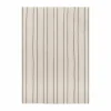 Ferm Living Twill överkast Off-white-black 180x260 cm