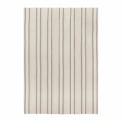 Ferm Living Twill överkast Off-white-black 180x260 cm