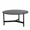 Cane-line Twist soffbord large Ø90 cm Dark grey-lava grey