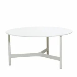 Clearance Cane-line Twist soffbord large Ø90 cm White-white