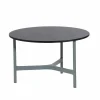 Outlet Cane-line Twist soffbord medium Ø70 cm Dark grey-light grey