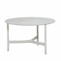 Cane-line Twist soffbord medium Ø70 cm White-white