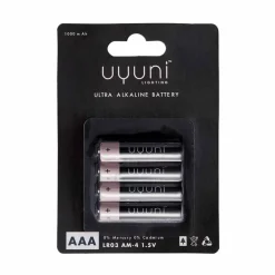 Clearance Uyuni Lighting Uyuni Batteri 4-pack AAA