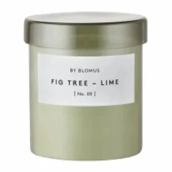 blomus Valoa doftljus 45 timmar Fikon/Lime Agave Green