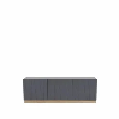 Asplund Vass 40 135 sideboard storm grey vit ek p2 sockel