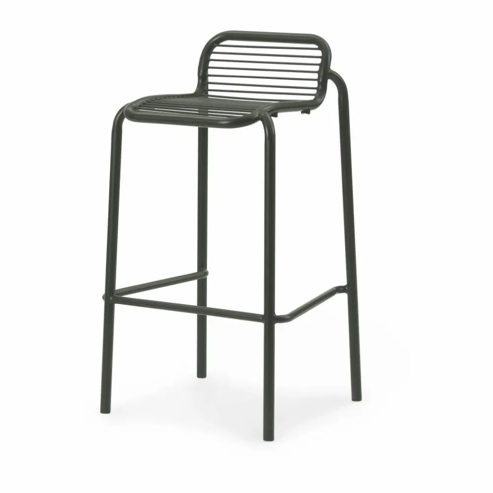 Normann Copenhagen Vig barstol 75 cm Grön