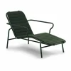 Normann Copenhagen Vig dyna till solstol Green