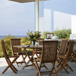 Outlet Skargaarden Viken stol Teak