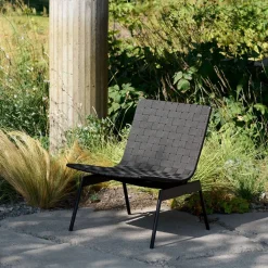 &Tradition Ville Outdoor AV44 loungestol Warm black