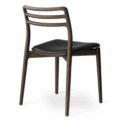 Discount Vipp 481 Cabin stol Dark oak-black leather