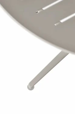 Vipp 717 Open-Air cafébord Warm grey-aluminium Ø74 cm