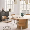 Hot Vipp 453 Swivel kontorsstol Leather camel-pol. aluminium
