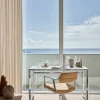 Vipp 453+ Swivel kontorsstol med hjul Pol. aluminium-camel leather