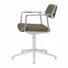 Clearance Vipp 453+ Swivel kontorsstol Pol. aluminium-bosco green
