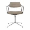 Vipp 453 Swivel kontorsstol Tide dark sand-pol. aluminium